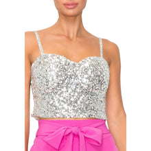 Load image into Gallery viewer, GEMINI sequin top
