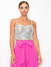 Load image into Gallery viewer, GEMINI sequin top