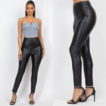 Load image into Gallery viewer, MELISSA faux leather pants