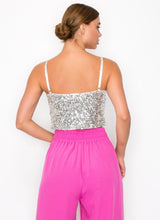 Load image into Gallery viewer, GEMINI sequin top