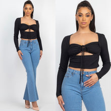 Load image into Gallery viewer, YARITZA ruched insert bralette insert top