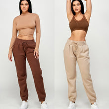 Load image into Gallery viewer, LETS CHILL soft thermal joggers