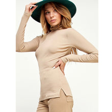 Load image into Gallery viewer, BETTY ribbed turtleneck top