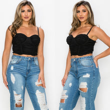 Load image into Gallery viewer, GIOVANNA mesh bustier top