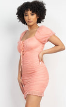 Load image into Gallery viewer, JUST PEACHY dress