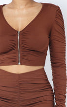 Load image into Gallery viewer, ELIZA shirring top and legging set