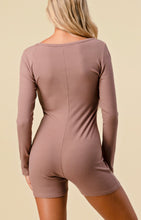 Load image into Gallery viewer, CHELI ribbed romper
