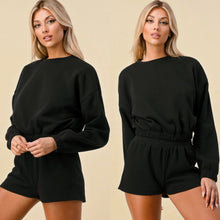 Load image into Gallery viewer, KASSANDRA sweatshirt and shorts set