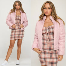 Load image into Gallery viewer, EMILIA puffer jacket in soft pink