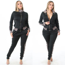 Load image into Gallery viewer, VALENTINA Egyptian print jogger set