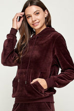 Load image into Gallery viewer, GIANNA velour set in wine