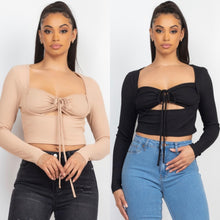 Load image into Gallery viewer, YARITZA ruched insert bralette insert top