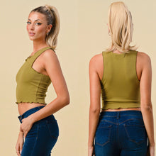 Load image into Gallery viewer, LETTY crop lettuce trim top