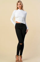 Load image into Gallery viewer, LYDIA one sided ruched long sleeve top