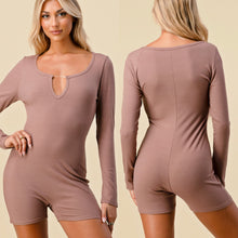 Load image into Gallery viewer, CHELI ribbed romper