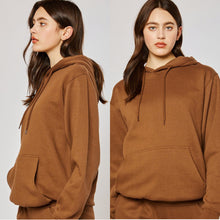 Load image into Gallery viewer, KLARISSA oversized fit jogger set in walnut