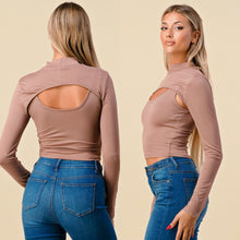Load image into Gallery viewer, JENNA mock neck two in one top