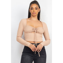 Load image into Gallery viewer, YARITZA ruched insert bralette insert top