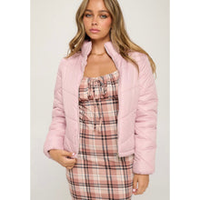 Load image into Gallery viewer, EMILIA puffer jacket in soft pink