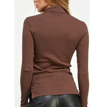 Load image into Gallery viewer, BETTY ribbed turtleneck top