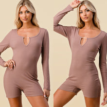 Load image into Gallery viewer, CHELI ribbed romper