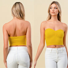Load image into Gallery viewer, FLORBELLA sweet hearttube top yellow