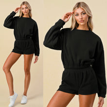 Load image into Gallery viewer, KASSANDRA sweatshirt and shorts set