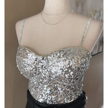 Load image into Gallery viewer, GEMINI sequin top