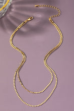 Load image into Gallery viewer, BRILLA double layered necklace