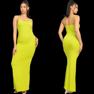 YOLANDA double layered maxi dress