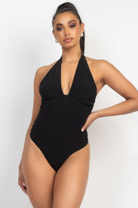 ISELA halter bodysuit