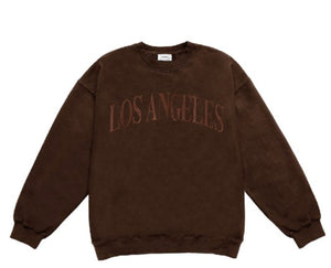 LOS ÁNGELES embroidered sweatshirt