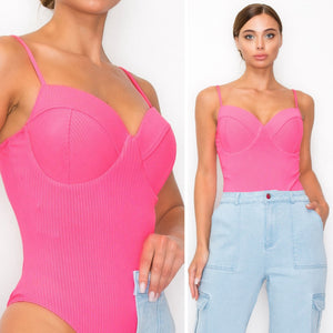 AMALIA built in bra bodysuit