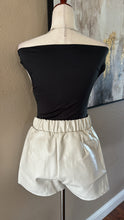 Load image into Gallery viewer, NANCY high waisted faux leather shorts