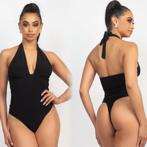 ISELA halter bodysuit