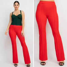 Load image into Gallery viewer, LARISSA red high rise pants