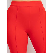 Load image into Gallery viewer, LARISSA red high rise pants