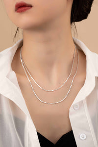 BRILLA double layered necklace