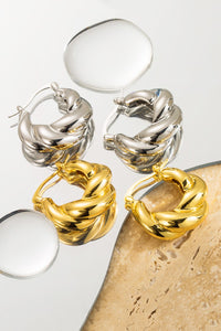 BARBARA twisted earrings