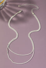 Load image into Gallery viewer, BRILLA double layered necklace