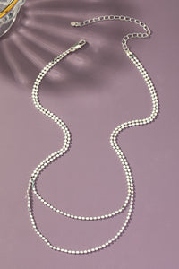 BRILLA double layered necklace