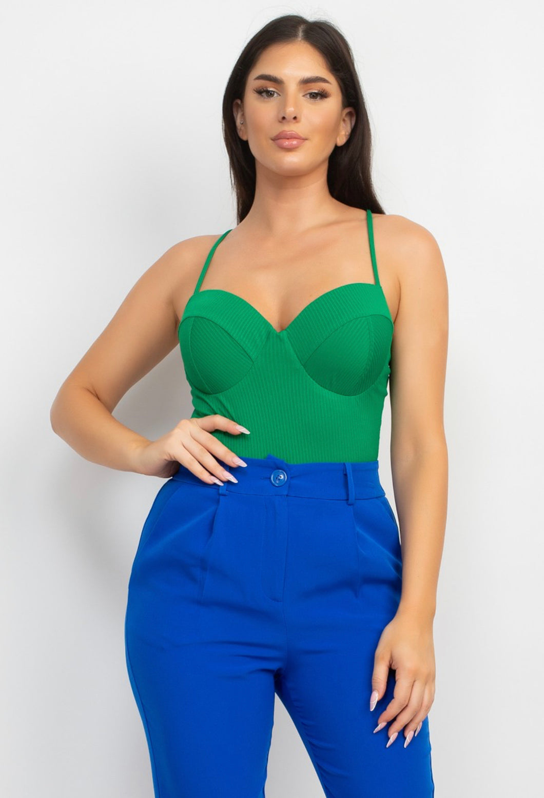 AMALIA built in bra bodysuit