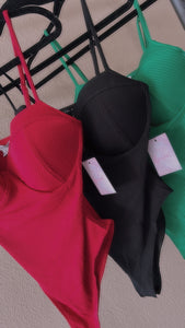 AMALIA built in bra bodysuit