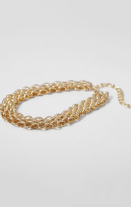 LEVEL UP chunky chain link choker necklace