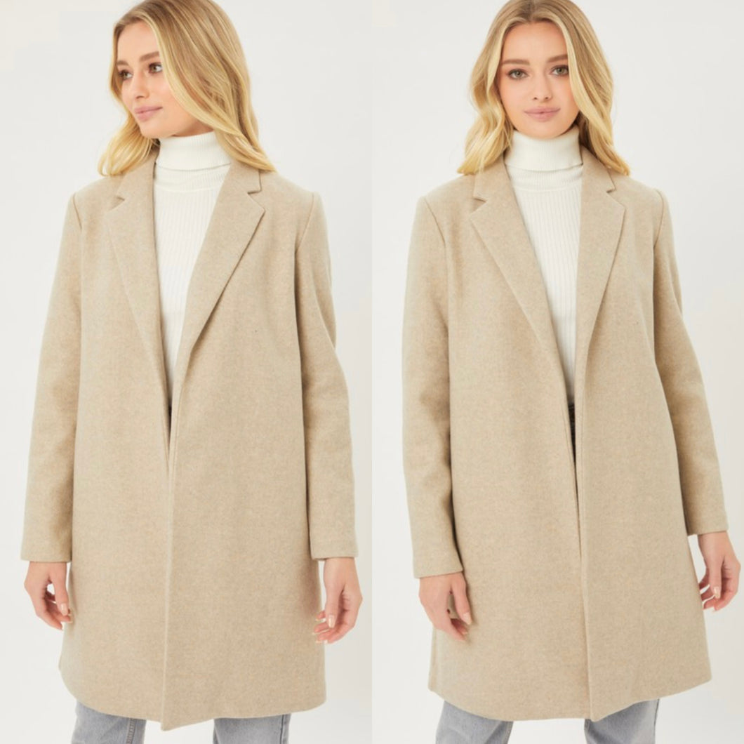 EDITORIAL longline coat