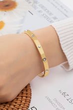 Load image into Gallery viewer, ORB rhinestone bangle