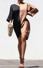 Load image into Gallery viewer, ITZIA two tone satin dress