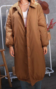 ROCIO longline puffer coat