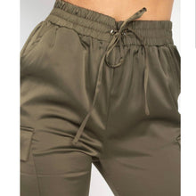 Load image into Gallery viewer, TERESA satin polyester joggers