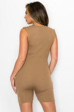 Load image into Gallery viewer, JEZEBELLE taupe romper